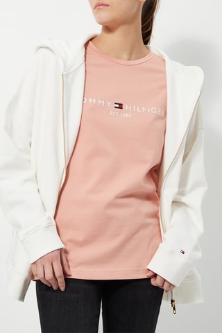 Sweat à capuche Blanc