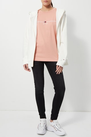 Sweat à capuche Blanc