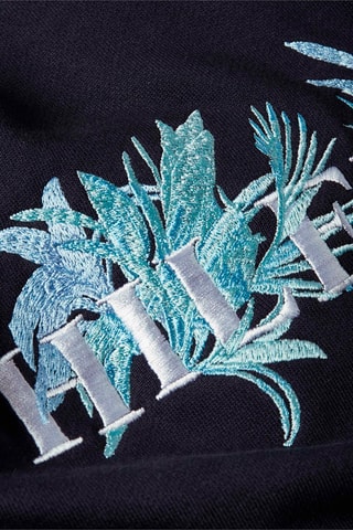 Sweat à capuche Bleu nuit