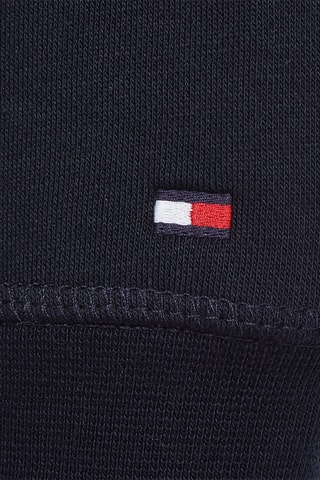 Sweat à capuche Bleu marine et rouge