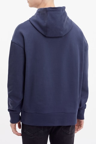 Sweat à capuche Bleu marine