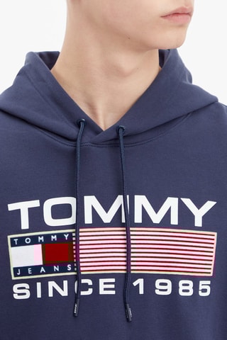 Sweat à capuche Bleu marine