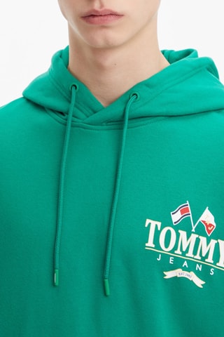Sweat à capuche Vert