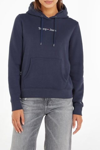 Sweat à capuche Bleu marine