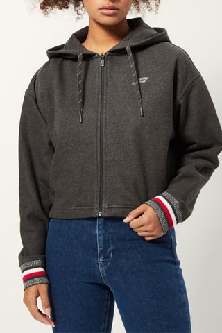 Sweat en coton biologique Gris foncé