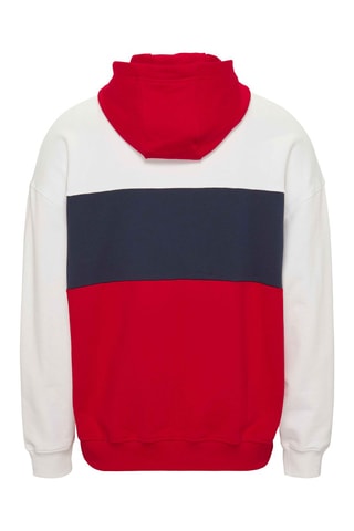 Sweat à capuche Rouge