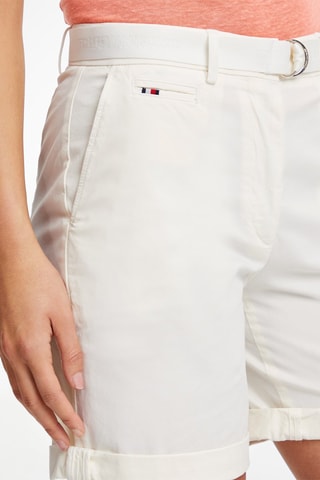 Short en coton biologique Blanc
