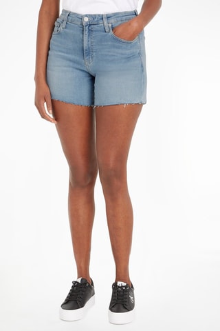 Short en jean Bleu clair