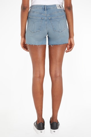 Short en jean Bleu clair
