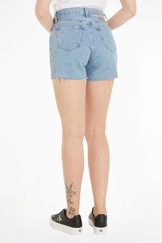 Short en jean Bleu clair
