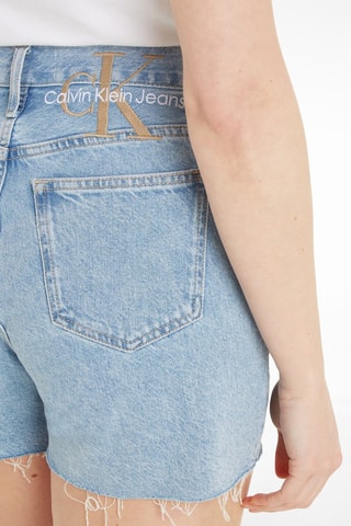 Short en jean Bleu clair