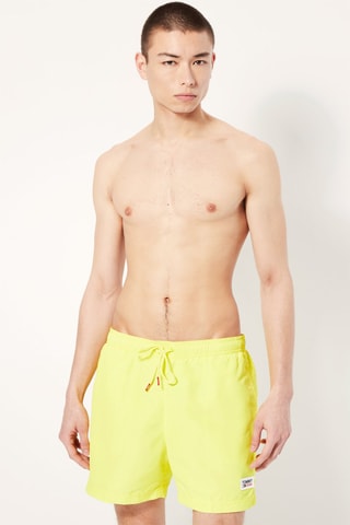 Short de bain - Jaune