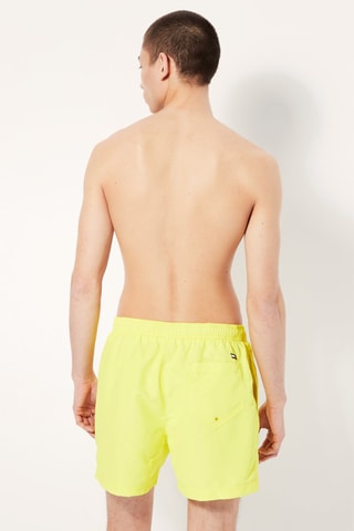 Short de bain - Jaune