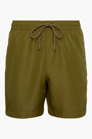 Short de bain Kaki