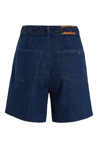 Short en jean Bleu marine