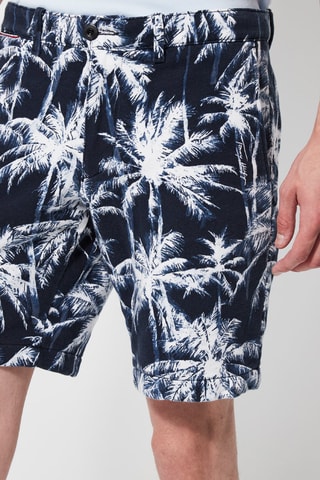 Bermuda en coton biologique Bleu marine