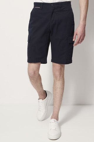 Bermuda en coton biologique Bleu foncé
