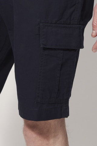 Bermuda en coton biologique Bleu foncé