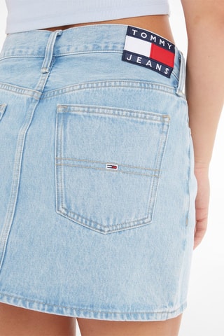 Jupe droite en jean Bleu clair