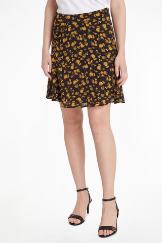 Jupe patineuse Noir et jaune
