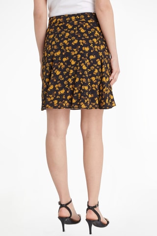 Jupe patineuse Noir et jaune
