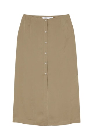Jupe midi - Taupe
