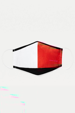 Masque de protection Blanc et rouge