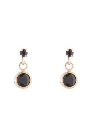 Boucles d'oreilles Or jaune et saphirs