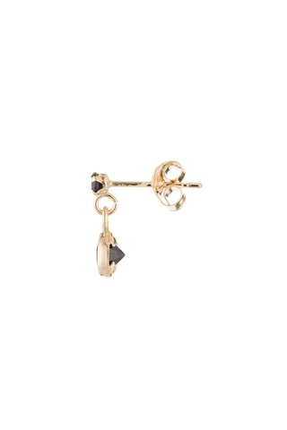 Boucles d'oreilles Or jaune et saphirs