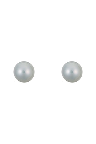 Puces My Pearl Or blanc et perles d'eau douce
