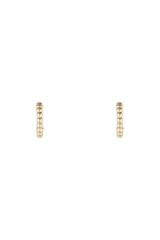 Boucles d'oreilles Demi cercle Or jaune