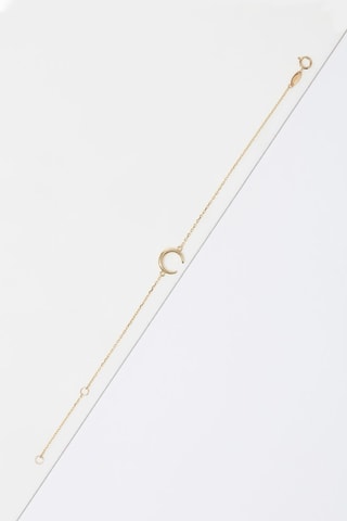 Bracelet Demi lune 2  
Or jaune