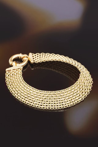 Bracelet Maille Calera Or jaune