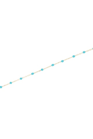 Bracelet Email Or Turquoise Or jaune
