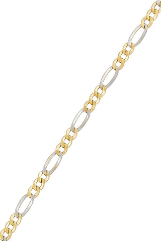 Bracelet Alternance d'or Or jaune et or blanc
