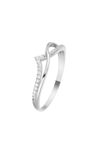 Bague Envol Or blanc