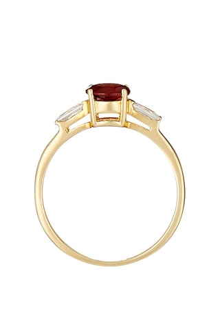 Bague Pourpre Or jaune et grenat