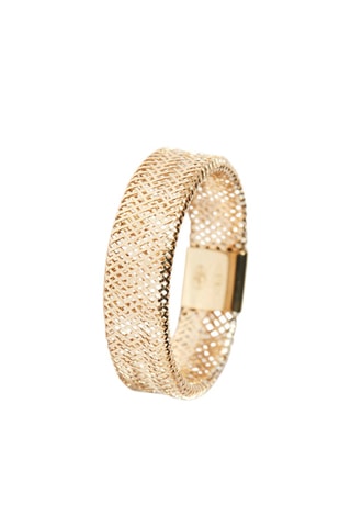 Bague Anneau Scintillant Or jaune