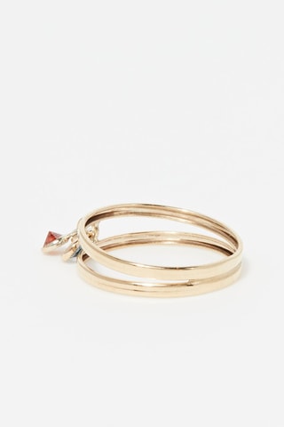 Bague Pierrettes de couleurs Or jaune