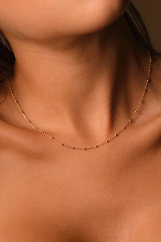 Collier Chaîne boules Or jaune