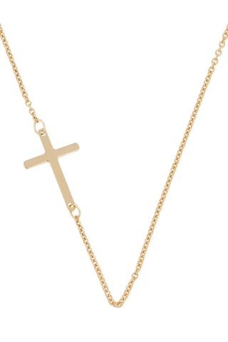 Collier Petite croix Or jaune