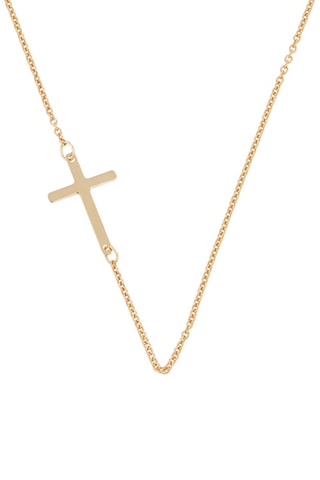 Collier Petite croix Or jaune