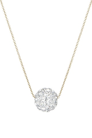 Collier Bulle de Crystal Or jaune