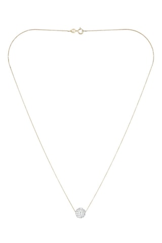 Collier Bulle de Crystal Or jaune