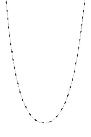 Collier email Or Bleu Or jaune