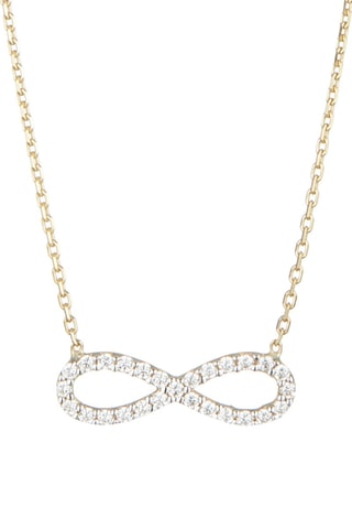 Collier Infinity Or jaune