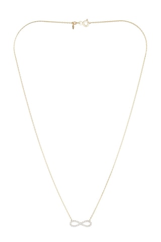 Collier Infinity Or jaune