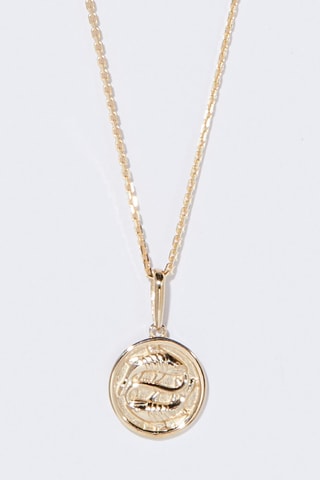 Pendentif Astro Lisse Poissons Or jaune
