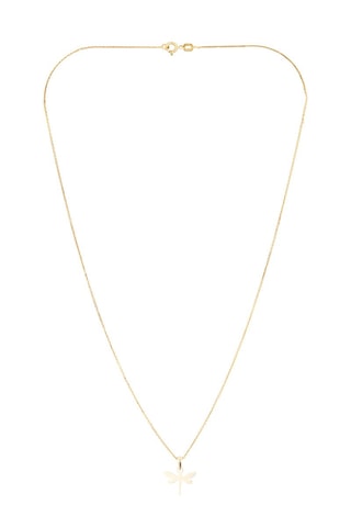 Pendentif Petite Libellule Or jaune