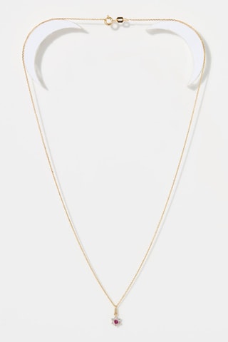 Pendentif Le Messager Rouge Or jaune